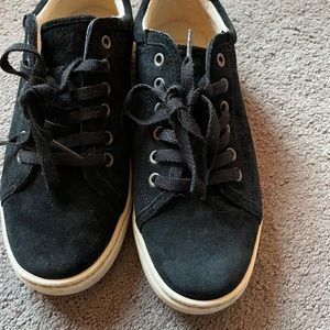 UGG Australia Black Suede Sneakers